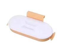 MWAHJU Estante de Basura montado en la Pared, Puerta Armario doméstico con Tapa, Estante for Bolsas, Soporte Almacenamiento Colgante, 3 uds para Camping JardíN(Orange)