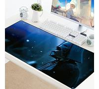 MWBLN Alfombrilla de ratón,90x40CM Large Gaming Keyboard Mouse Pad,Computer Gamer Tablet Desk Mousepad,with Edge Locking XL Office Play Mice Mats 600x300mm StarWars-080