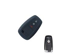 MWBLN Cubierta de la Llave del Coche,Funda de Silicona para Llave de Coche, para Ford Fusion Mustang Explorer F150 F250 F350 2017 2018 EcoSport Edge S-MAX Ranger Lincoln Mondeo (La Llave remota no e