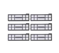 MWCEKDMUG Repuestos For Aspiradora, Rodillo, Cepillo Lateral Principal, Filtro, Mopa, Paño, Bolsa For Polvo, Accesorios, Compatibles con Eufy, X10 Pro Omni Robot.(6 Hepa Filter)