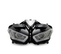 MWCMAMBG Faro Motocicleta Para YZF Para R25 Para R3 2013 2014 2015 2016 2017 Faros Delanteros Para Motocicletas Angel Demon Eye HID Proyector(Bule)
