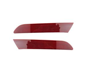 MWCMAMBG Faros Traseros Coche Carcasa Para Mazda Para CX-7 Para CX7 2009-2015 Parachoques Trasero Coche Freno Marcha Atrás Lámpara Reflectora Señal Calentamiento Sin Bombilla(Inner one pair)