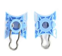 MWCMAMBG Kit Regulador De Ventana 4-20 Clips Deslizantes De Guía Regulador Ventana Plástico para Volvo 740 940 960 S80 XC70 para XC90 V70 para S60(8PCS)