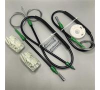 MWCMAMBG Kit Regulador De Ventana para Land para Rover Freelander 4X4 Kit DE REPARACIÓN DE Puerta con ELEVALUNAS ELÉCTRICO Delantero Izquierdo 1996 1997 1998 1999 2000-2006