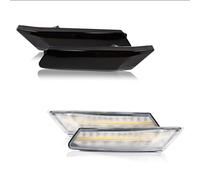 MWCMAMBG Luz señal Giro dinámica 2 Luces LED Dinámicas Señal Giro Luces Intermitentes Secuenciales Para 911 Carrera Targa Turbo 997 Para Cayman Para Boxster 987