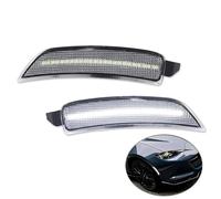 MWCMAMBG Luz señal Giro dinámica Para Mazda Para MX-5 Para Miata Conjunto Luz Marcador Lateral Luz Marcador Lateral Señal Giro Luz Parachoques Guardabarros Trasero Delantero(2pc Front white B)