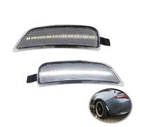 MWCMAMBG Luz señal Giro dinámica Para Mazda Para MX-5 Para Miata Conjunto Luz Marcador Lateral Luz Marcador Lateral Señal Giro Luz Parachoques Guardabarros Trasero Delantero(2pc Rear white)