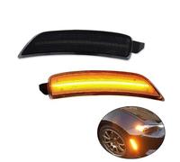 MWCMAMBG Luz señal Giro dinámica Para Mazda Para MX-5 Para Miata Conjunto Luz Marcador Lateral Luz Marcador Lateral Señal Giro Luz Parachoques Guardabarros Trasero Delantero(2pc Front Amber B)