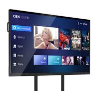MWE 55 Pulgadas 4K UHD Pantalla Tactil White Board, 8+64GB, Eingebautes Mikrofon, Kamera, Soporta WiFi, HDMI, Bluetooth, Pizarra Electrónica Grande