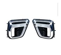 MWESUHN Luces Antiniebla Niebla Reemplazo Cubierta Bisel Recorte Parachoques Marco Lámpara Antiniebla Delantera Del Coche Compatible Con Subaru Para Forester SK 2019 2020 2021(1 pair)