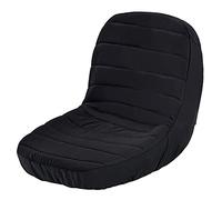 MWire Funda para Asiento de Tractor cortacésped para kubota Craftsman Husqvarna, John Deere Cub Cadet, a Prueba de Agua, Acolchada, cómoda, se Adapta a Respaldo de 12.5 a 14 Pulgadas, 3 Bolsillos de