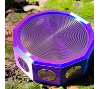 MWO Polarizing Disk, 12X4cm MWO Polarizing Disk, 10cm/2.5cm Multi-Wave Oscillator, Upgrade and Enhance The Round Head 24 Turn MWO Coil, Water Energization & Harmonic Balancing