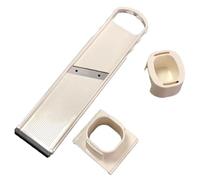 Mwqpgyh 23 x 5,5 x 4,5 cm Cortador de ajos superfino, prensa de ajos de acero inoxidable, trituradora de ajos, trituradora de ajo de acero inoxidable de alimenticio, herramienta multifuncional