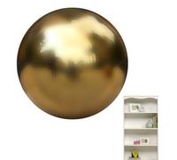 Mwqpgyh Bola de espejo de acero inoxidable, bola hueca pulida con espejo, bola hueca reflectante, bola hueca de acero inoxidable, bola hueca sin costuras para la decoración del jardín del hogar, hogar