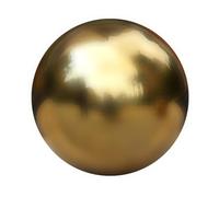 Mwqpgyh Bola de espejo de acero inoxidable, bola hueca pulida con espejo, bola hueca reflectante, bola hueca de acero inoxidable, bola hueca sin costuras para la decoración del jardín del hogar, hogar