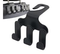 Mwqpgyh Gancho Para Coche, Gancho Triple De Almacenamiento Trasero Para Asiento, Organizador Multifuncional Sostenedor de Bolso Teléfono para Asiento Trasero Viaje