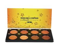 Mwqpgyh Paleta de corrector - 8 con cobertura total para maquillaje y cosméticos del rostro, corrector de color crema para el hogar, viajes, hotel, apartamento y