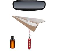 Mwqpgyh Perfume Ambientador para Coche, Difusor de Aromaterapia para Coche,Adornos automáticos reutilizables para modelado de aviones de papel - Colgante magnético de aromaterapia de larga duración