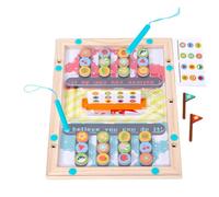 Mwqpgyh Tablero magnético de laberinto para niños, juego educativo de madera, reclamación temprana, juego de mesa de asignación, para niños, hogar, viajes, aula, sala de juegos, niñas, educación en el