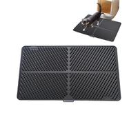 Mwqpgyh Tapete para atrapar para Gatos, tapete de para Gatitos, Resistente al Agua, Plegable, Extragrande, Suministros para la alimentación de Gatos, hogar, Piso Interior, Sala de Estar