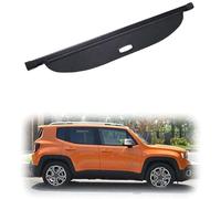 MWWYSF Tapa del Maletero retráctil del Coche, Coche Maletero Cubierta De Carga RetráCtil Accesorios Interiores para J-eep Renegade 2016 2017 2018 2019