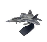 MWYFFB colección Modelo avión Avión De Combate Stealth Raptor F-22, Modelo De Avión Estático De Metal Fundido A Presión, Juguete De Colección, Regalo 1/100