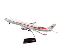 MWYFFB colección Modelo avión Modelo De Avión A330 De Argelia Aviation con Tren De Aterrizaje Ligero Y Ruedas, Colección De Simulación para Niños De 47 Cm.(330 W LED)