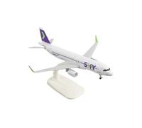 MWYFFB colección Modelo avión Modelo De Avión De Metal Fundido A Presión A320 Airlines para El Cielo Chileno, 20 Cm