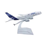 MWYFFB colección Modelo avión para Air Boeing A380 Airplane Model Aircraft Metal De Metal 1/400 16 Cm(A340 UAE)