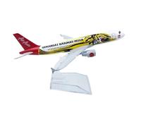 MWYFFB colección Modelo avión para Air Boeing A380 Airplane Model Aircraft Metal De Metal 1/400 16 Cm(A320 Asia Tiger)