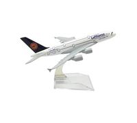 MWYFFB colección Modelo avión para Air Boeing A380 Airplane Model Aircraft Metal De Metal 1/400 16 Cm(A380 DE)