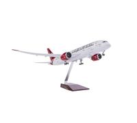 MWYFFB colección Modelo avión para Virgin B787 Dreamliner Aircraft 1/130 Modelo De Avión De Resina Plástica Diecast Juguetes Airplan 47CM(B787 with Lamp)
