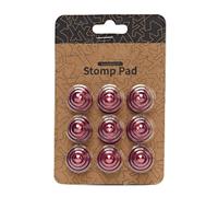 MWZBTG Alfombrilla Antideslizante para Snowboard | Juego de 9 Almohadillas Antideslizantes para Pies de Snowboard,Conos de Tracción para Práctica Deportes Invierno Exteriores Snowboard Unisex