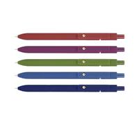 MWZBTG Bolígrafos De Gel | Bolígrafos Bonitos Para Ella - Juego de 5 Piezas para Escritura con Punta Fina y Secado Rápido para Diario Toma de Apuntes Mujeres y Hombres Escuela
