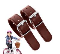 MWZBTG Correas De para Cestas De Bicicleta,Correa Decorativa para Cestas Delanteras De Bicicletas Paseo | Accesorios para Paseos En Scooter Y Viajes Al Aire Libre