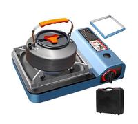 MWZBTG Estufa Portátil - Quemador De Barbacoa Y Cocina - Antiviento con Calentamiento Rápido para Picnic, Camping, Jardín, Barbacoa y Hogar
