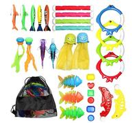 MWZBTG Juguetes de buceo para piscina, accesorios de juego subacuáticos, juguetes para niños para el baño, para campamentos de verano, fiestas, eventos temáticos, jardín, reuniones familiares, hotel