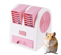 MWZBTG Ventilador para Jaula de Perros,Ventilador para Jaulas de y Perros | Aparato Refrescante Bajo Nivel De Ruido Funciona Con Pilas Para Animales Clima Cálido Viajes Dormitorio Camping Autocaravana