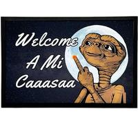 Mx Games Felpudos Divertidos y Graciosos -Welcome a Mi Casa - Felpudo para Entrada con Base Caucho Antideslizante de 40x60cms - Ideal para Puerta de Piso, Habitaciones, Terraza, Baño etc. … (Marino)