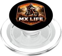 MX Life Dirt Bike Rider Motocross Trail Motocicleta Motocicleta PopSockets PopGrip para MagSafe