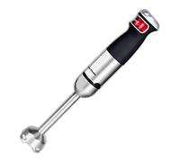 Mx Onda Batidora Mano 1200W - Diseño Ergonómico con Superficie Antideslizante y Pie Desmontable - 4 Cuchillas de Acero Inoxidable - Control Electrónico - Batidora de Mano
