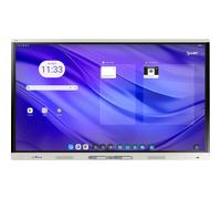 MX pizarra blanca interactiva 165,1 cm (65") 3840 x 2160 Pixeles Pantalla táctil Plata USB / Bluetooth