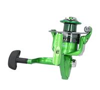 MX Spinning Carretes de Pesca Potente Cuerpo de Metal de Alta Velocidad 5.2:1 Relación de Engranajes Carrete Giratorio para Agua Dulce, Agua Salada, caña de Pescar, caña de Roca, (MX4000)