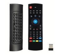 MX3 Air Mouse Mini Teclado Remoto Inalámbrico 2,4G Fly Mouse Multifuncional con Aprendizaje Infrarrojo For Caja De Smart TV De Android