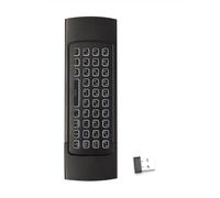 MX3 - Ratón de aire retroiluminado, teclado inalámbrico de 2.4 G, control remoto inteligente para Windows 2000. Reemplazo de XP. Vista