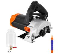 MXBAOHENG 1000 W Cortadora de Azulejos Electrica sin hojas 0-45 grados Maquina de Cortar Azulejos con agua con depósito de agua extraíble, adaptada para azulejo de cerámica (adaptada 100-110mm hoja)