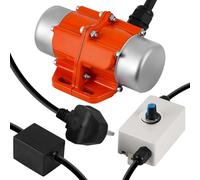 MXBAOHENG 30W Motor de vibración eléctrico de 3000 rpm, motor de vibración monofásico con velocidad ajustable, aleación de aluminio, para filtro de vibración/cama de masaje/mina/metalurgia