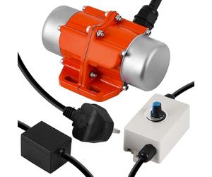 MXBAOHENG 30W Motor de vibración eléctrico de 3000 rpm, motor de vibración monofásico con velocidad ajustable, aleación de aluminio, para filtro de vibración/cama de masaje/mina/metalurgia