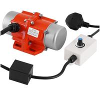 MXBAOHENG 60W Motor eléctrico de vibración fuerza de vibración ajustable, 38 kg Motores vibrantes con enchufes EU y transmisiones para mesa vibratoria, pantalla vibratoria, máquina de cribado de arena