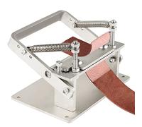 MXBAOHENG Máquina de adelgazamiento manual de cuero con un de 8cm de ancho de pelado Máquina manual para pelar cuero Máquina De Pelado De Cuero máquina para cortar cuero para cuero vegetal curtido